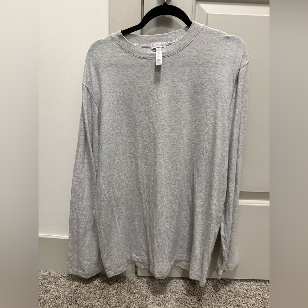 Skims Large Gray Sweatshirt. ⚡️🖤